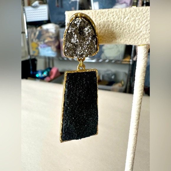 Sugarfix two toned sparkle earrings - Picture 2 of 4